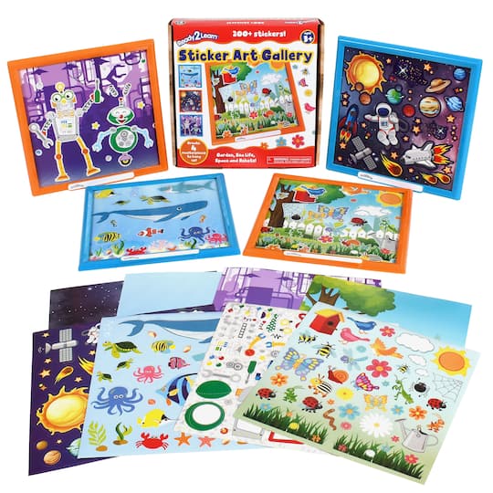 READY 2 LEARN™ Sticker Art Gallery Kit | Michaels®